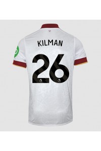 West Ham United Max Kilman #26 Voetbaltruitje 3e tenue 2024-25 Korte Mouw